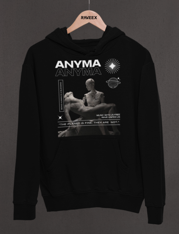 Hoodie à design frontal - ANYMA