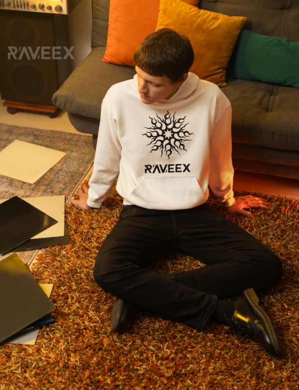 Hoodie à design frontal - Raveex - Image 7