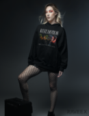 Hoodie à design frontal - Rave motion