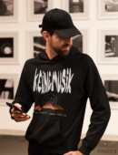 Hoodie à design frontal - KEINEMUSIK