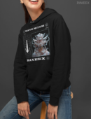 Hoodie à design frontal - Rave with raveex – Loofy – Last Night