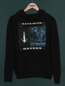Hoodie à design frontal - Raveex
