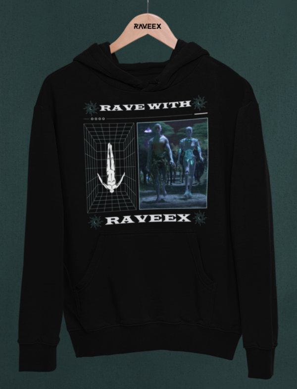 Hoodie à design frontal - Raveex