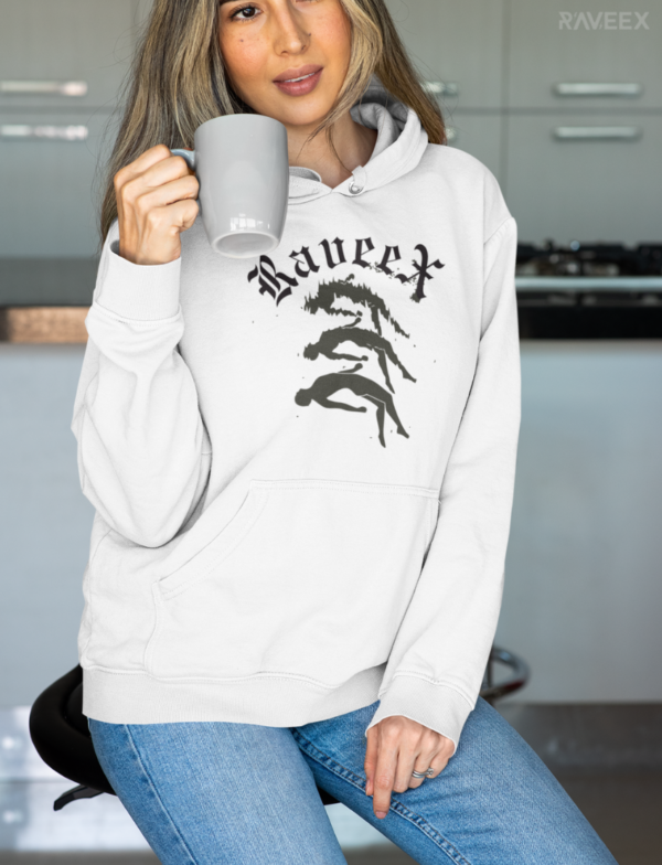 Hoodie à design frontal - Raveex - Image 6