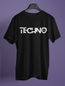 T-shirts à design frontal - TECHNO