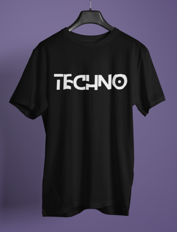 T-shirts à design frontal - TECHNO