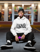 Hoodie à design frontal - KEINEMUSIK