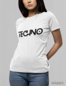 T-shirts à design frontal - TECHNO