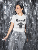 T-shirts à design frontal - Never stop raving