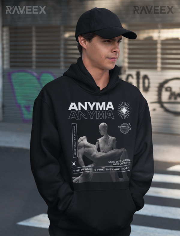 Hoodie à design frontal - ANYMA - Image 2