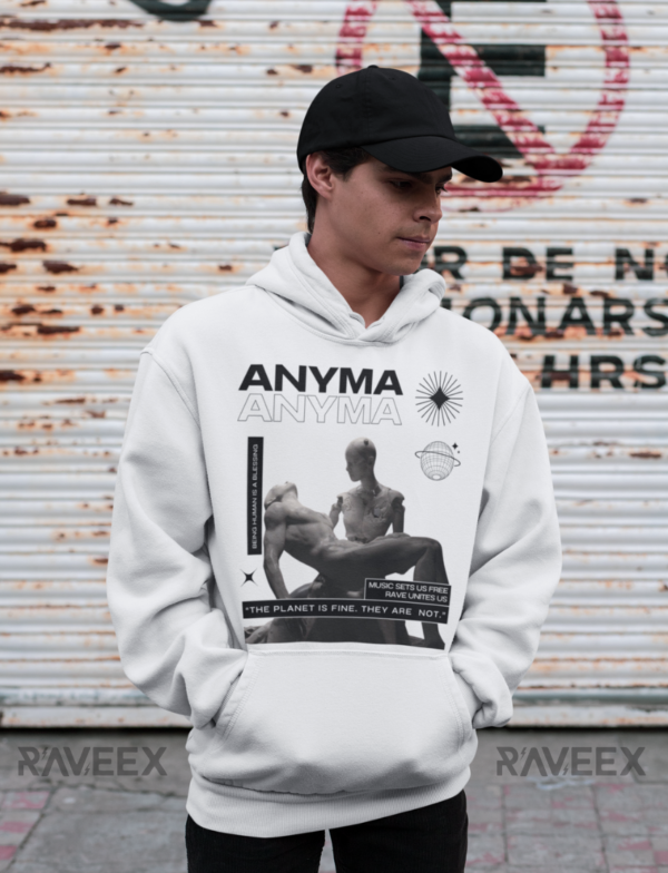 Hoodie à design frontal - ANYMA - Image 5
