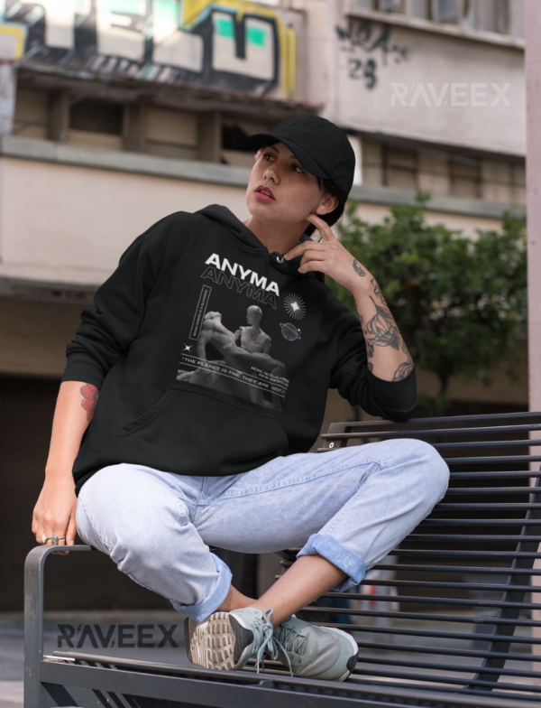 Hoodie à design frontal - ANYMA - Image 4