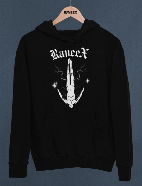 Hoodie à design frontal - Raveex AFTER LIFE