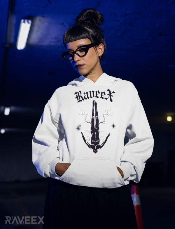 Hoodie à design frontal - Raveex AFTER LIFE - Image 6