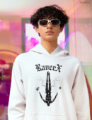 Hoodie à design frontal - Raveex AFTER LIFE