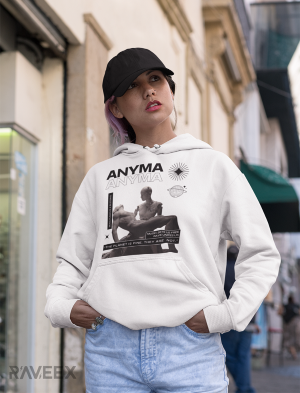 Hoodie à design frontal - ANYMA - Image 3