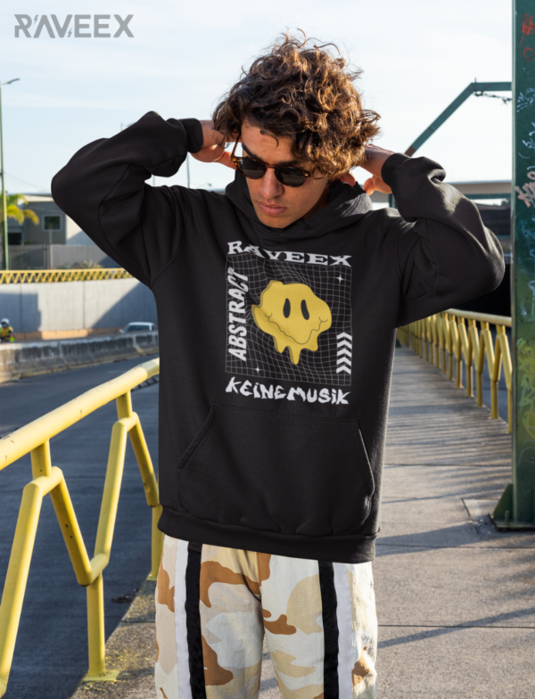 Hoodie à design frontal - Raveex - Abstract - Image 2