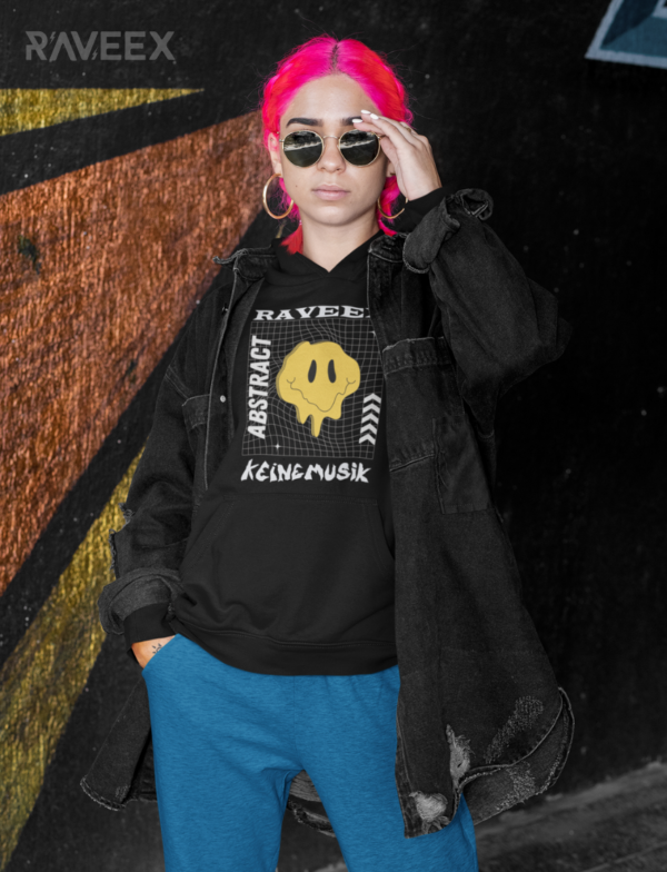 Hoodie à design frontal - Raveex - Abstract - Image 5