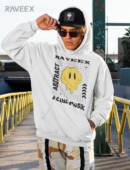 Hoodie à design frontal - Raveex - Abstract